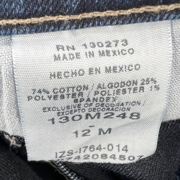 Riders By Lee Classic Fit Straight Leg Jeans Size 12 Women’s - Picture 4 of 5